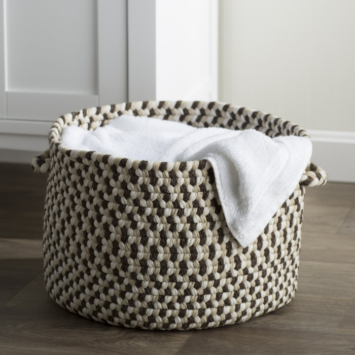 Winston Porter Hawkins Fabric Basket & Reviews Wayfair